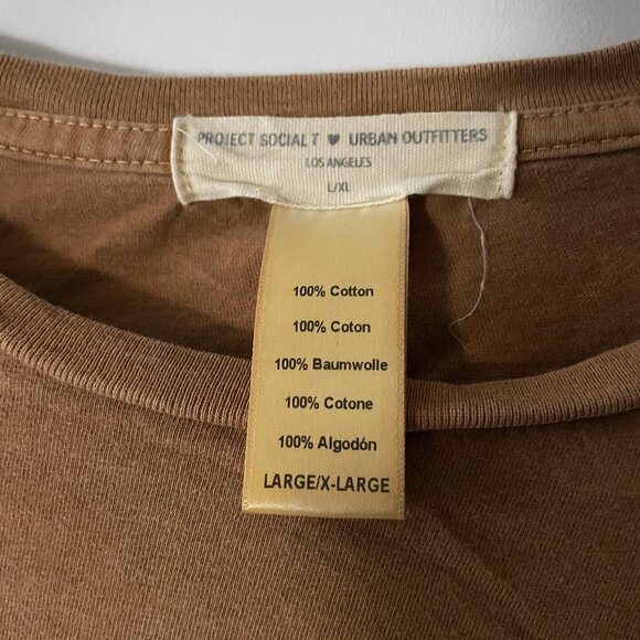 Project Social T x Urban Outfitters Tiger Overdyed T-Shirt Dress - Picture 3 of 3